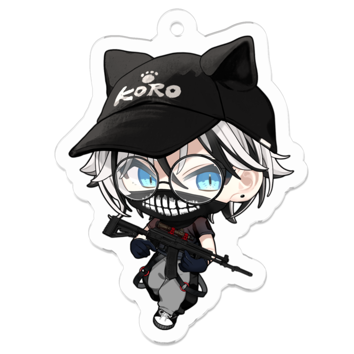 アクリルキーホルダー - 50 x 50 (mm)