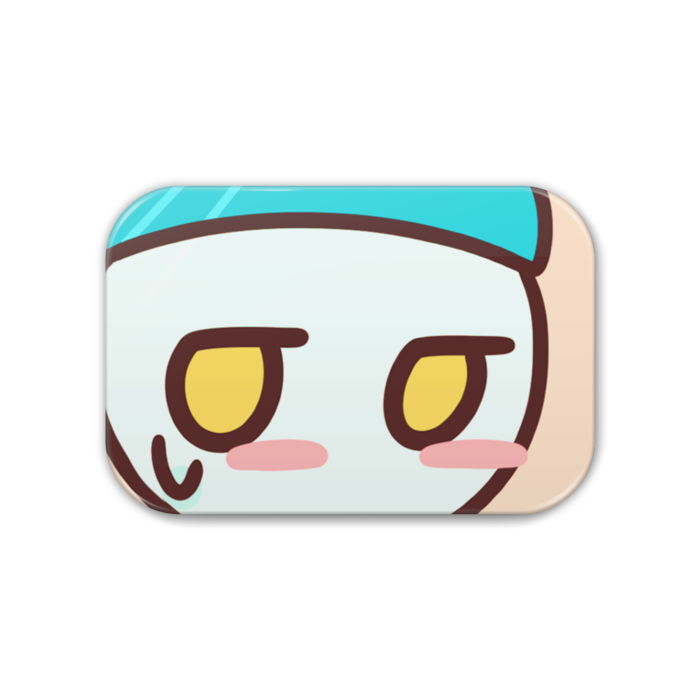 缶バッジ - 角丸 76x51mm