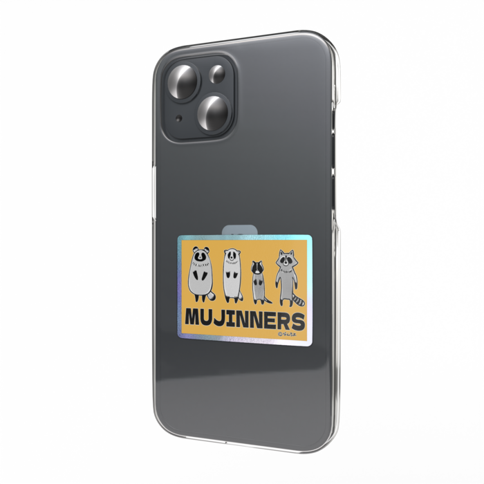 オーロラスマホステッカー 四角