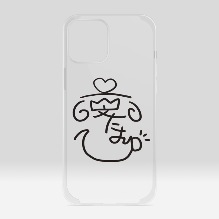 サイン入りiPhoneケース【くりあ】 - iPhone12 ProMax