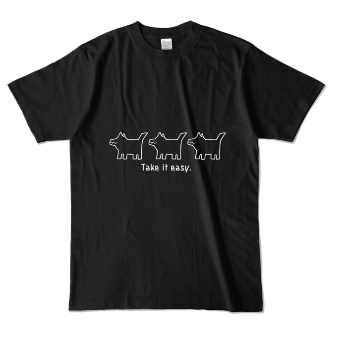 カラーTシャツ - L - ブラック (濃色)