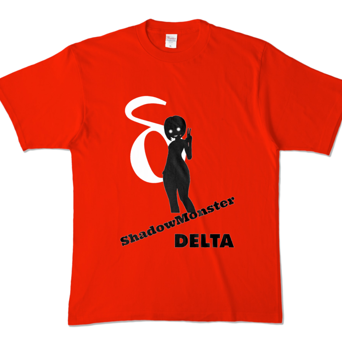カラーTシャツ - XL - レッド (濃色)