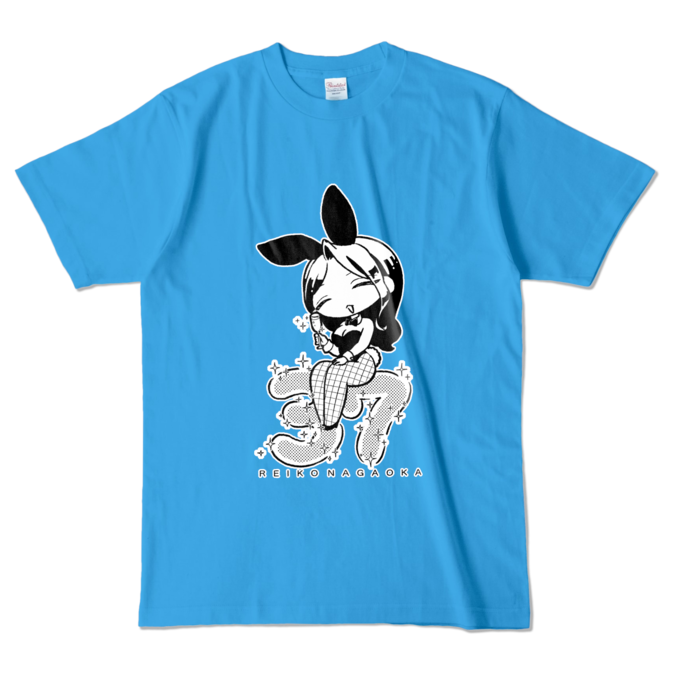 カラーTシャツ - L - ターコイズ (濃色)
