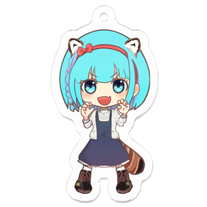 アクリルキーホルダー - 50 x 50 (mm)