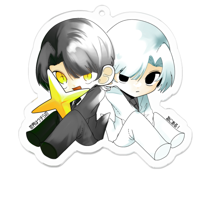 アクリルキーホルダー - 70 x 70 (mm)