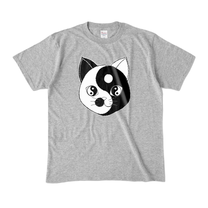 カラーTシャツ - M - 杢グレー (濃色)
