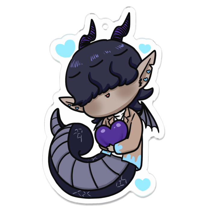 アクリルキーホルダー - 70 x 70 (mm)