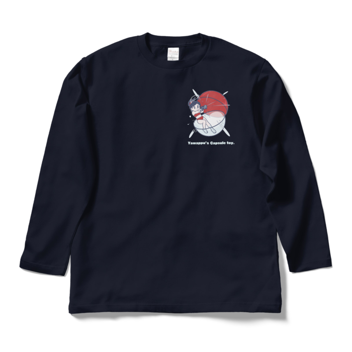 ロングスリーブTシャツ - L - ネイビー