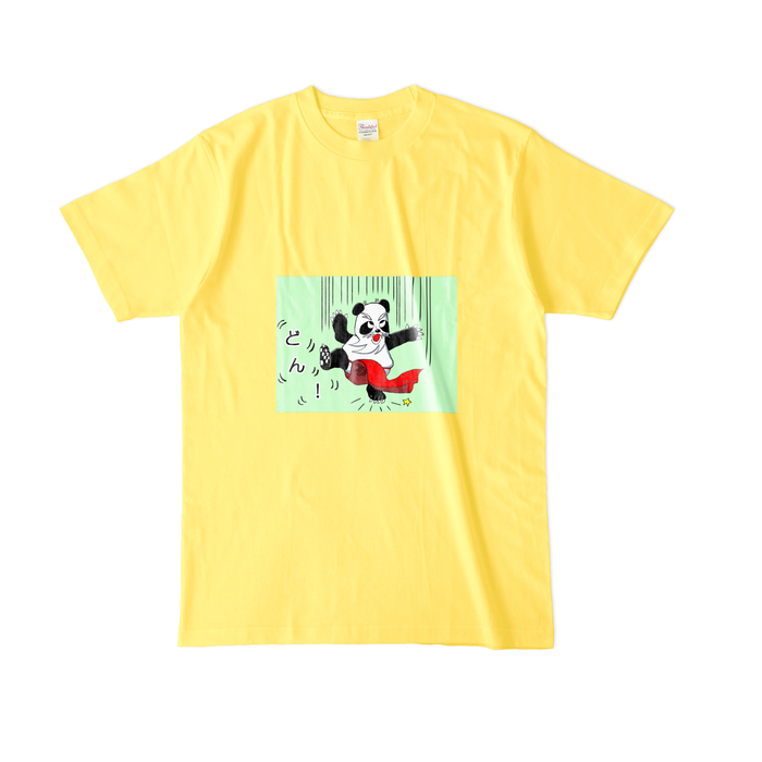 カラーTシャツ(濃色) - L - イエロー