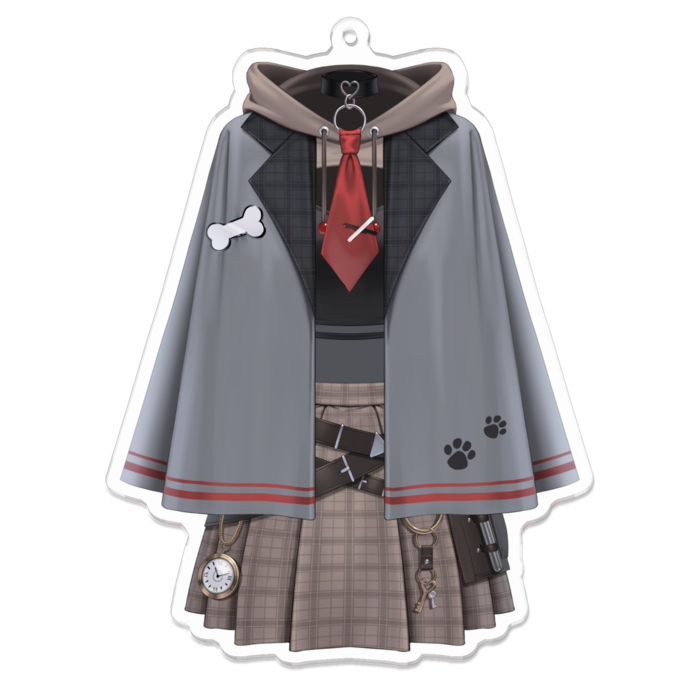 アクリルキーホルダー - 100 x 100 (mm)