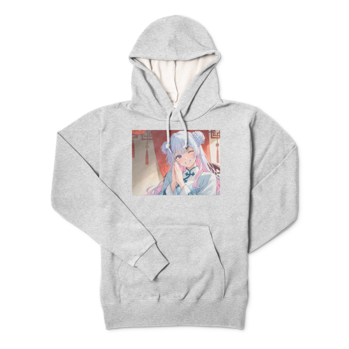 パーカー - M - 杢グレー