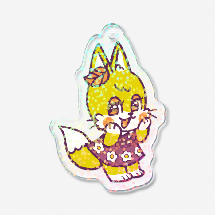 ホログラムアクリルキーホルダーB