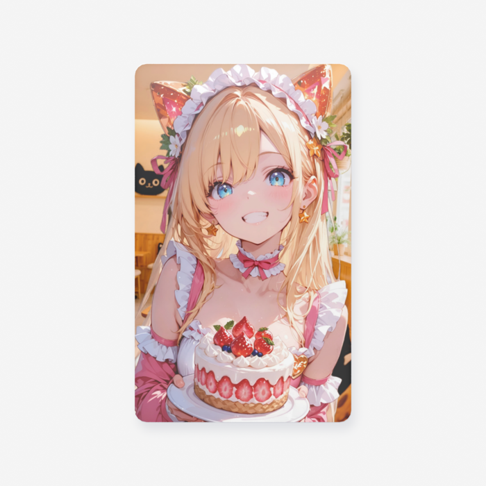 クリアカード - 名刺（55 × 91mm）