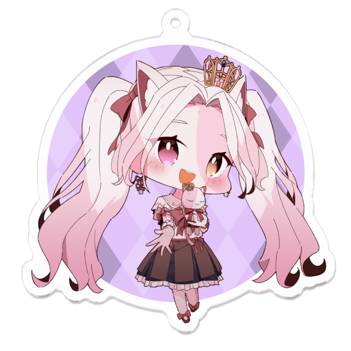 アクリルキーホルダー - 70 x 70 (mm)