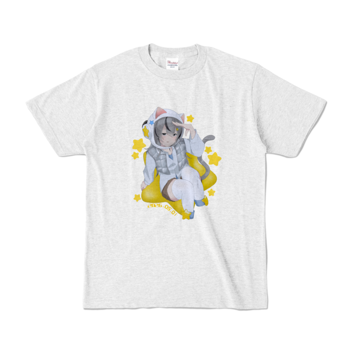カラーTシャツ - S - アッシュ (淡色)
