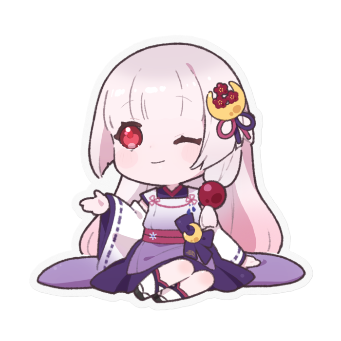 ウィンク（透明）