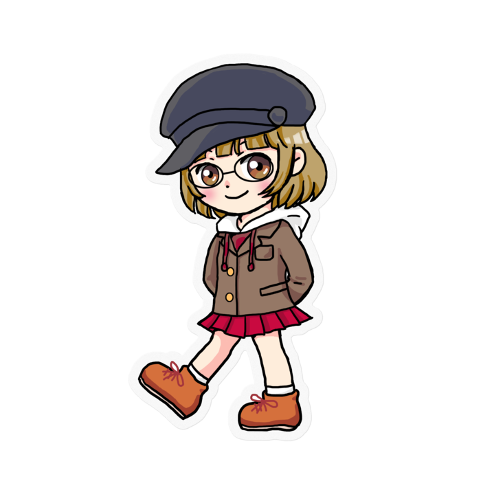 ステッカー - 100 x 100 (mm)