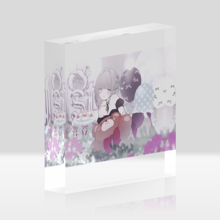 アクリルブロック - 100x100mm A