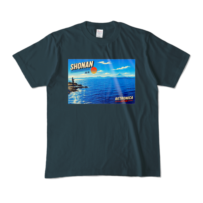カラーTシャツ - M - デニム (濃色)