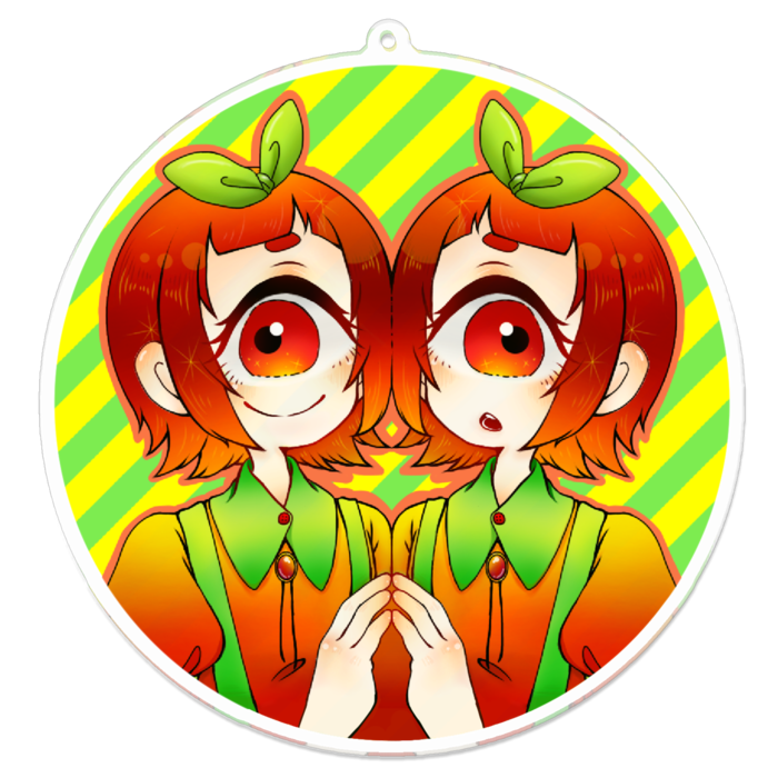 アクリルキーホルダー - 100 x 100 (mm)
