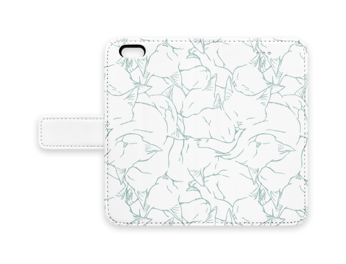 手帳型iPhoneケース - iPhone 6 / 6s - ストラップ穴 なし
