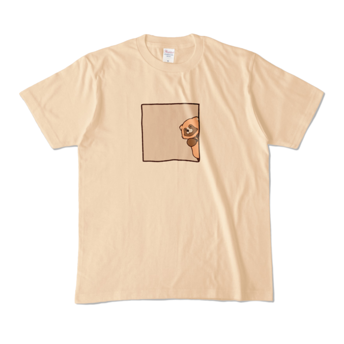 カラーTシャツ - M - ナチュラル (淡色)