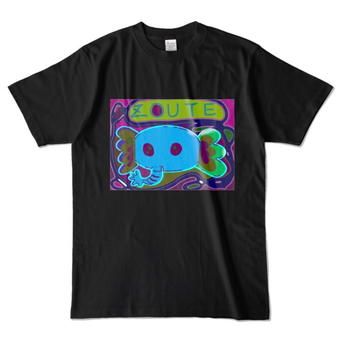 カラーTシャツ - L - ブラック (濃色)