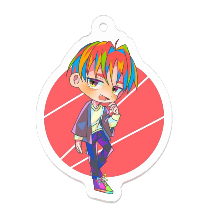 アクリルキーホルダー - 50 x 50 (mm)