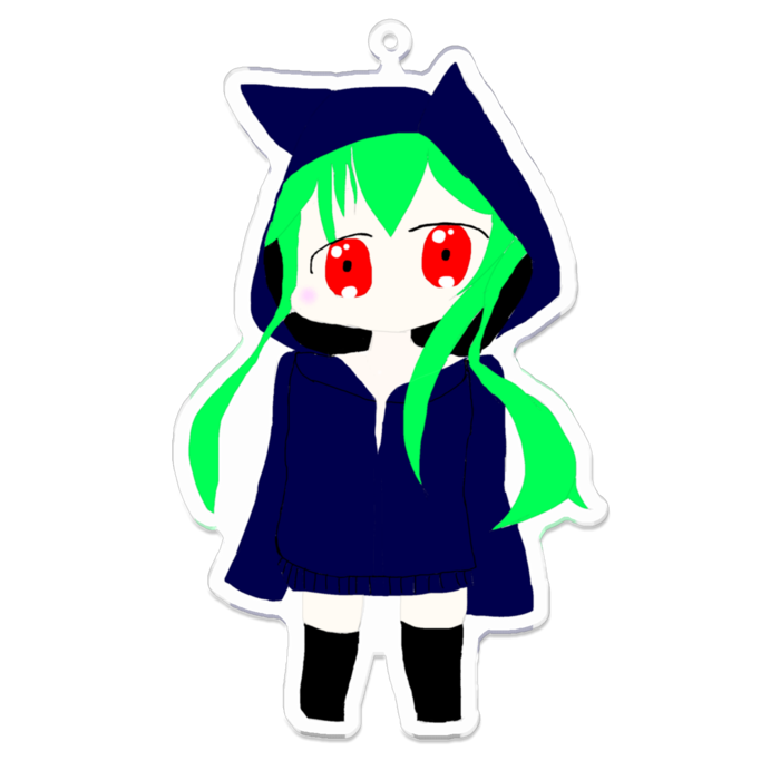 アクリルキーホルダー - 100 x 100 (mm)