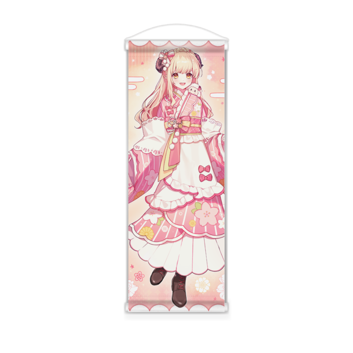  ひつじ（大正浪漫衣装） - 182x515(mm)