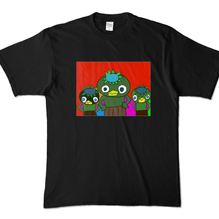 カラーTシャツ - XL - ブラック (濃色)