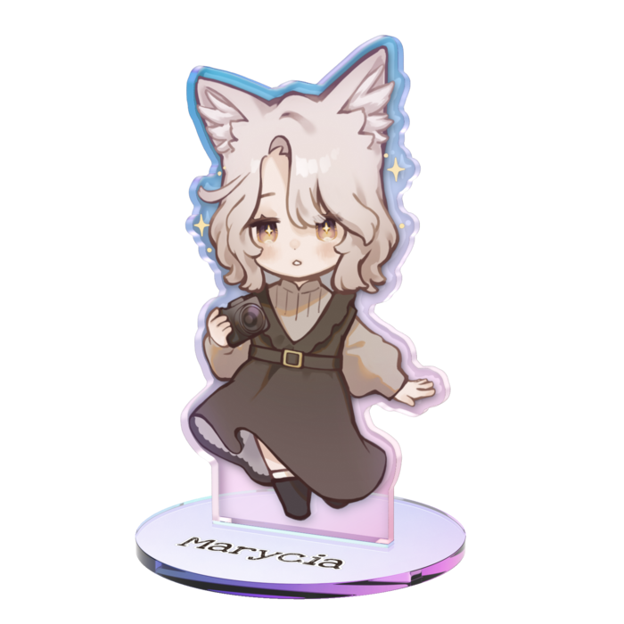 オーロラアクスタ - 100 × 100mm