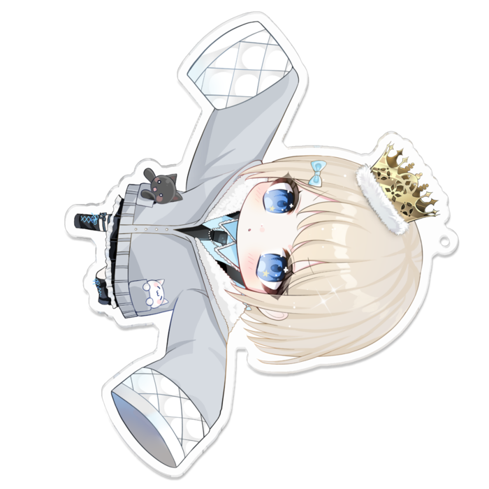 アクリルキーホルダー - 100 x 100 (mm)