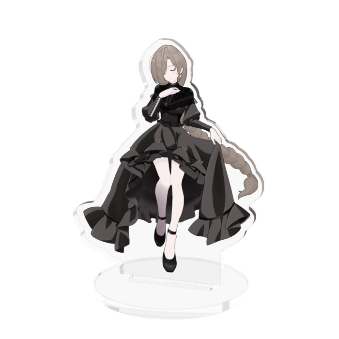 顔布なし(伏し目) - 70x70mm