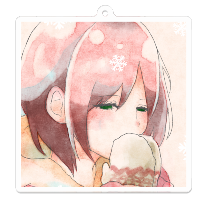 アクリルキーホルダー - 70 x 70 (mm)