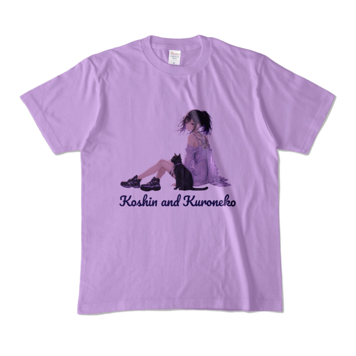 カラーTシャツ - M - ライトパープル (淡色)