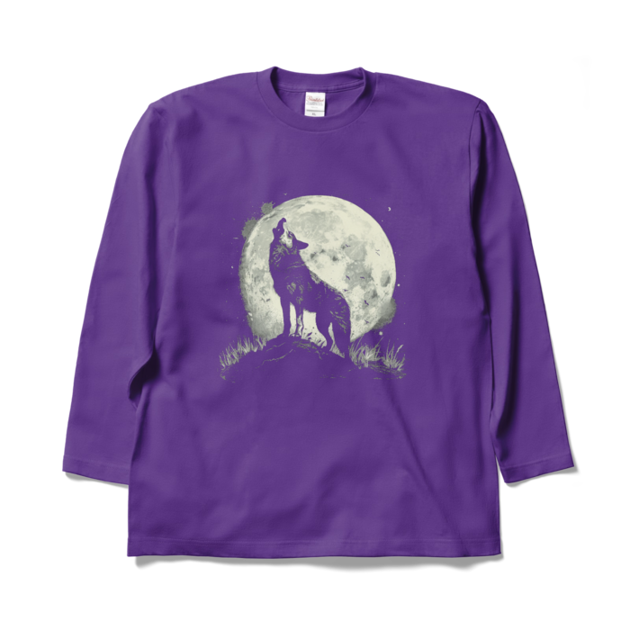 ロングスリーブTシャツ - XL - パープル