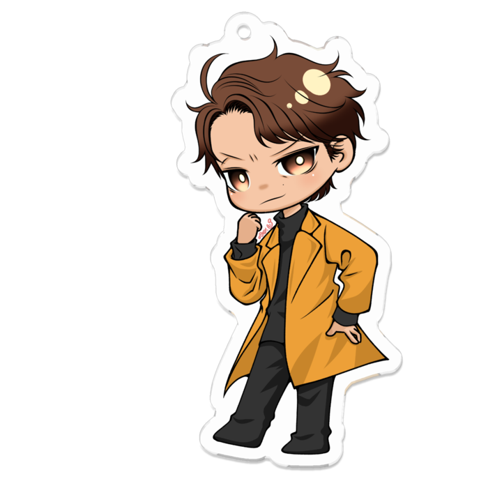 アクリルキーホルダー - 70 x 70 (mm)