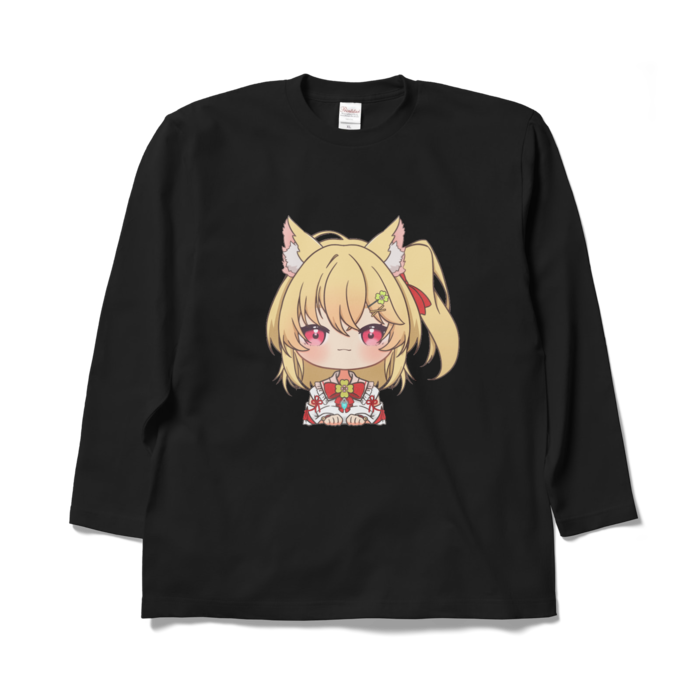 ロングスリーブTシャツ - XL - ブラック