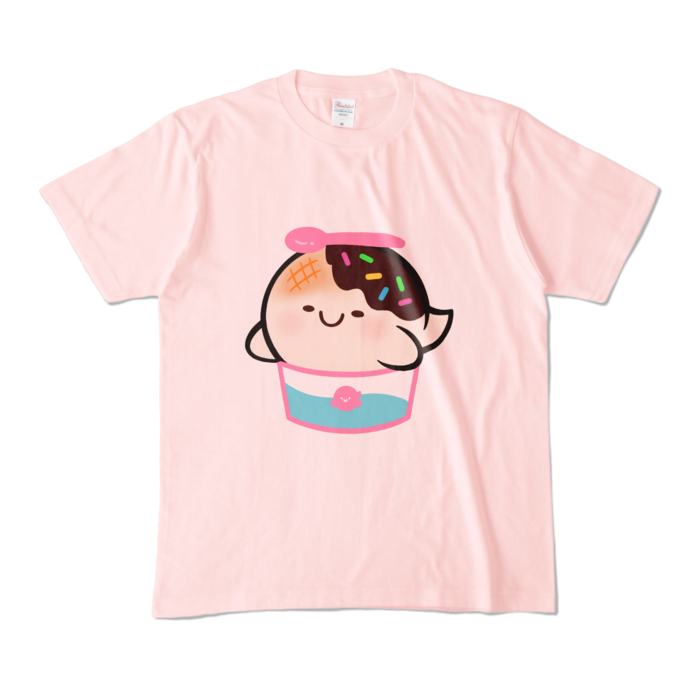 カラーTシャツ - M - ライトピンク (淡色)