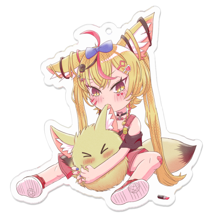 アクリルキーホルダー - 70 x 70 (mm)