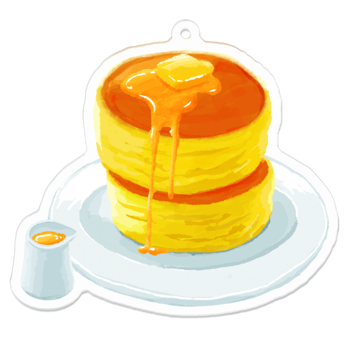 アクリルキーホルダー - 70 x 70 (mm)