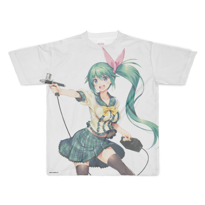 フルグラフィックTシャツ - XL - 正面印刷のみ