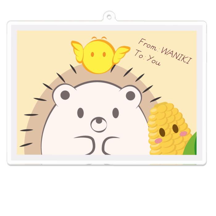 アクリルキーホルダー - 100 x 100 (mm)