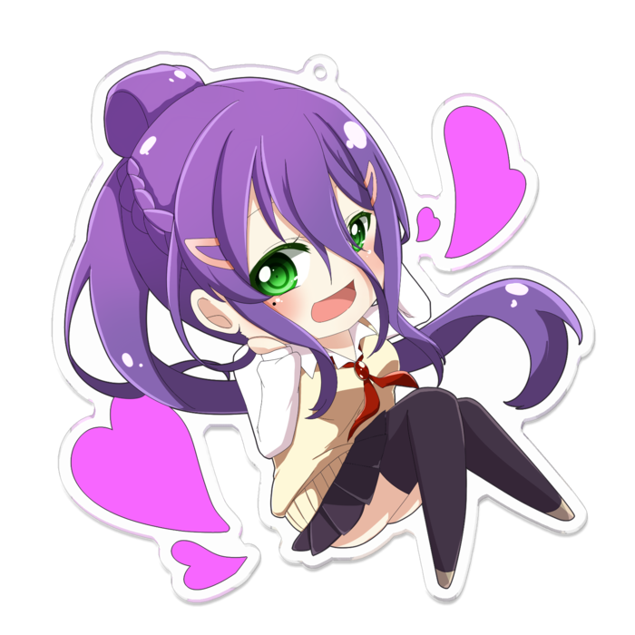 アクリルキーホルダー - 100 x 100 (mm)