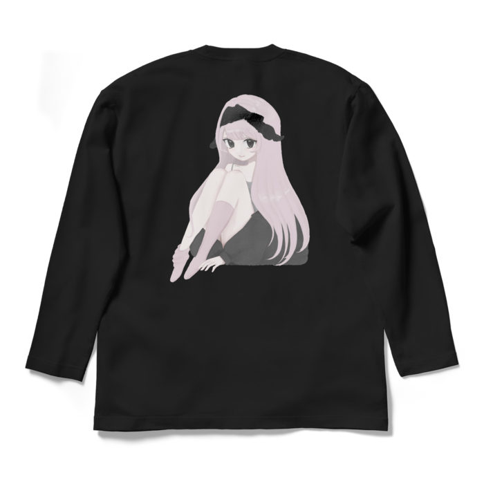 ロングスリーブTシャツ - L - ブラック