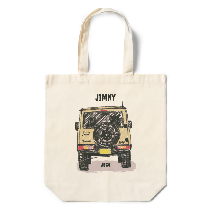 愛車バッグ　ジムニー(アイボリー)