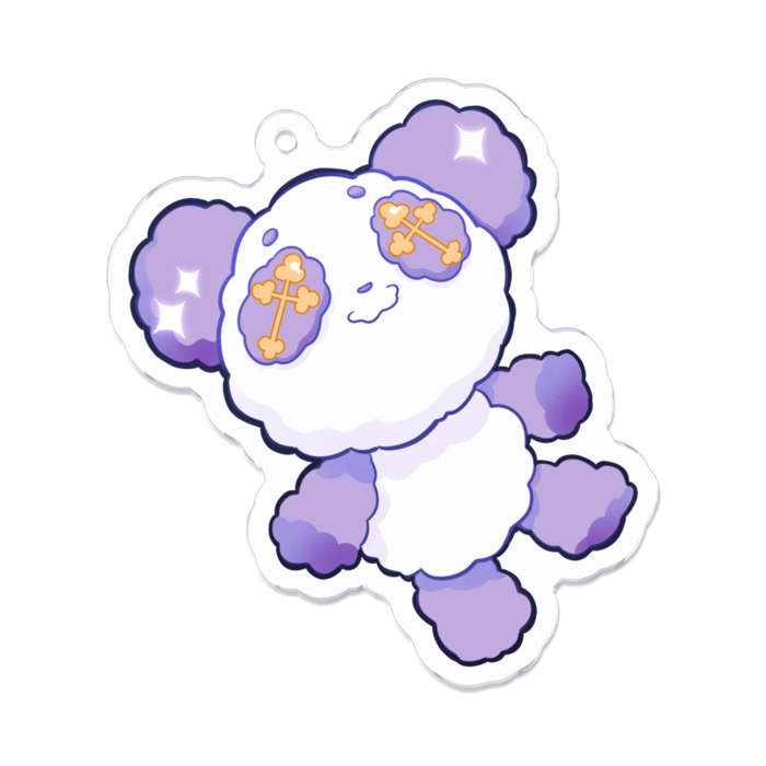 アクリルキーホルダー - 70 x 70 (mm)