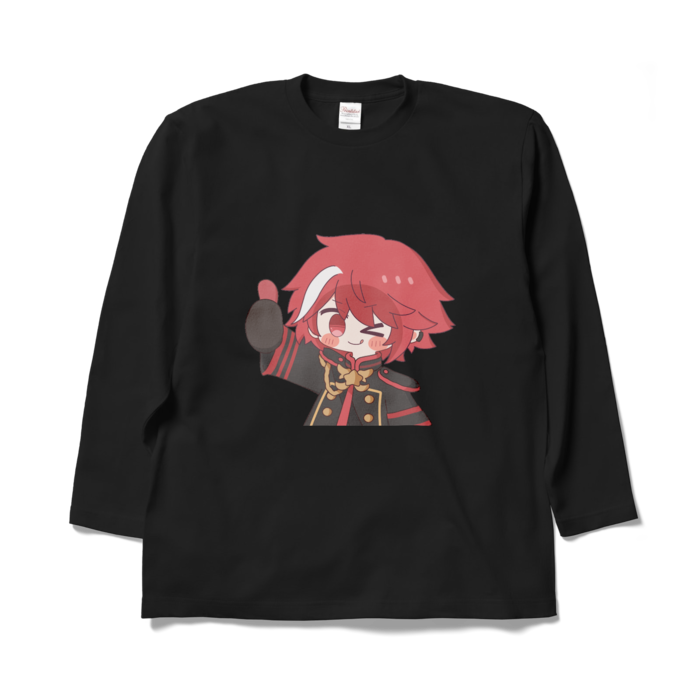 ロングスリーブTシャツ - XL - ブラック