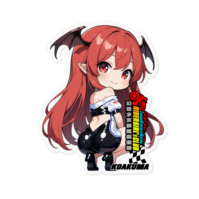 ステッカー - 100 x 100 (mm)(縦)